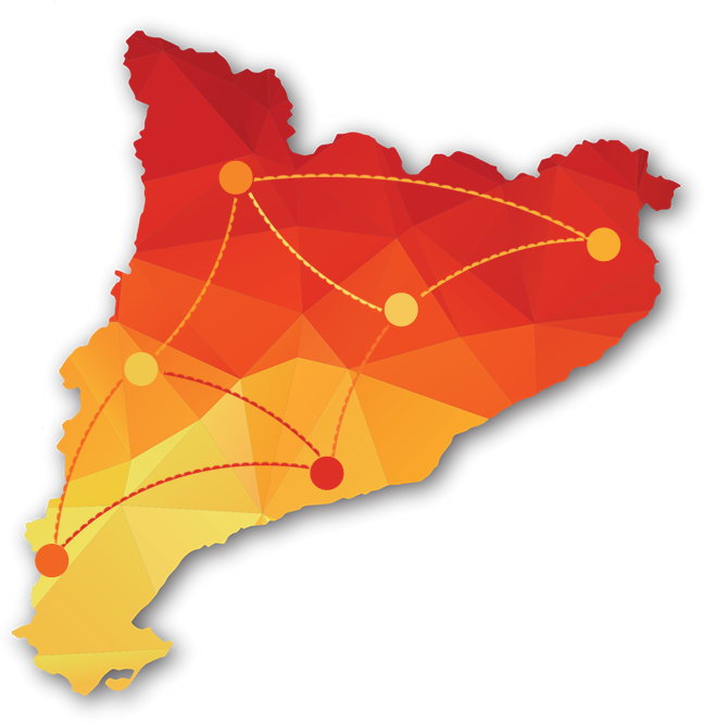 Mapa del Tour por Catalunya