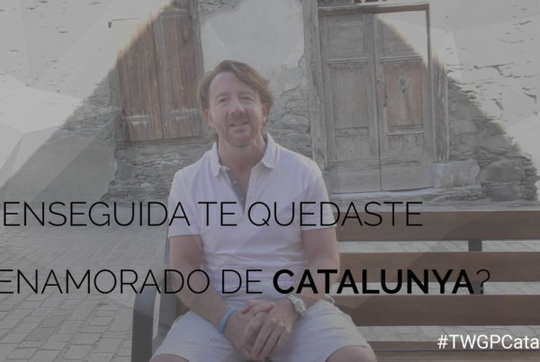 ¿Enseguida te quedaste enamorado de Catalunya?